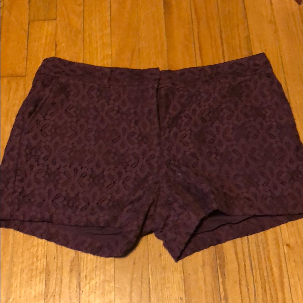 Purple LOFT shorts